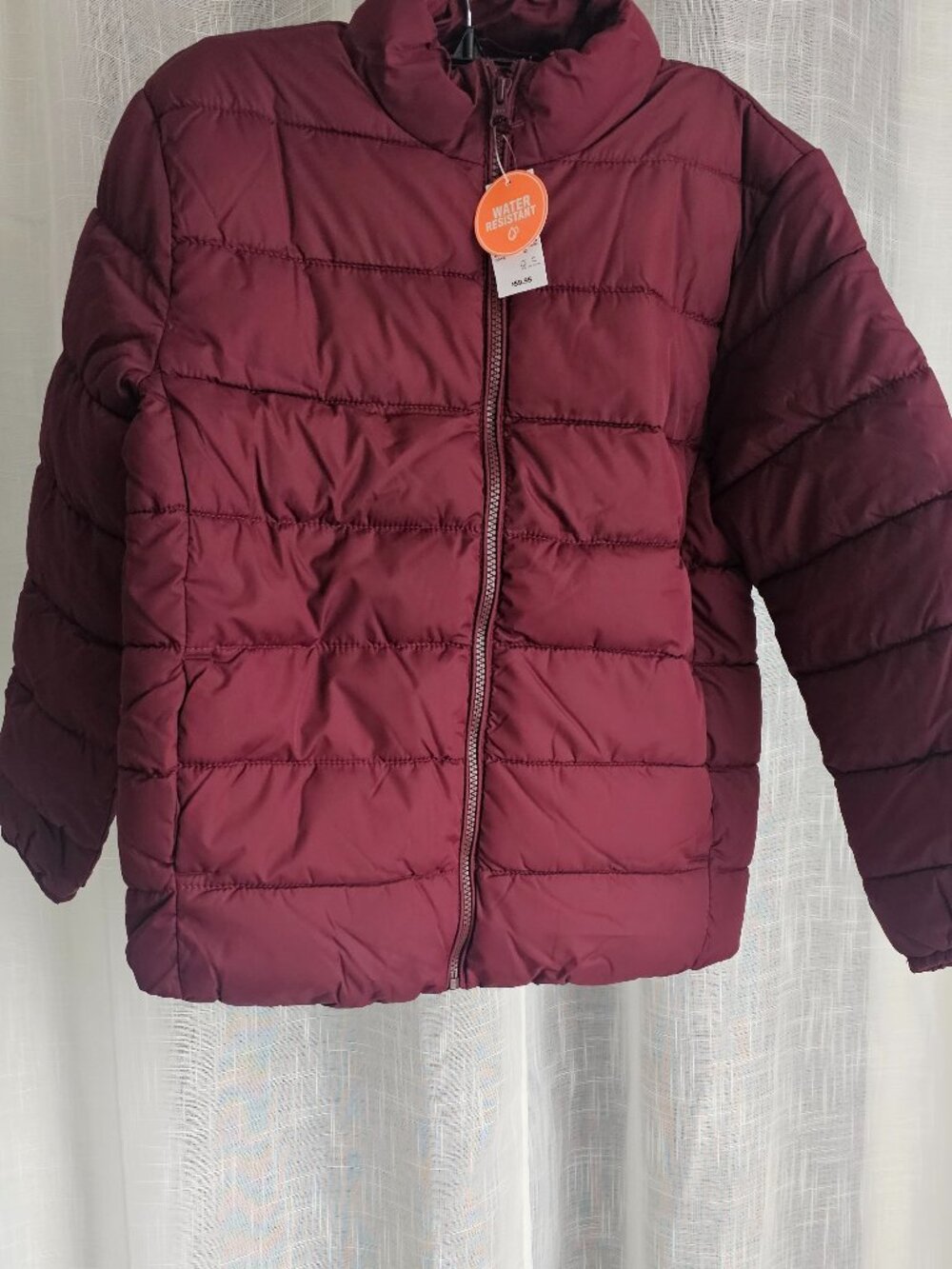 The Children's Place Boys Puffer Jacket -Redwood Size 10-12 L NWT
